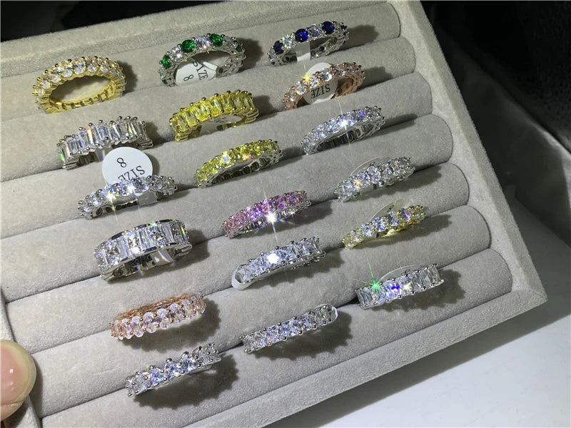 925 Sterling Silver Diamond Ring 💍✨