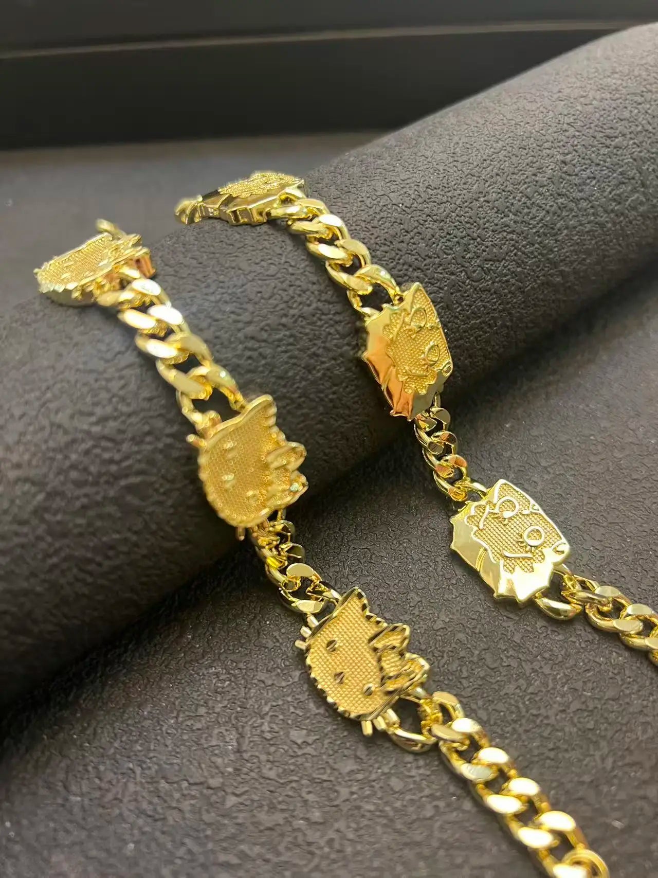 Nugget Gold Plated Bracelet