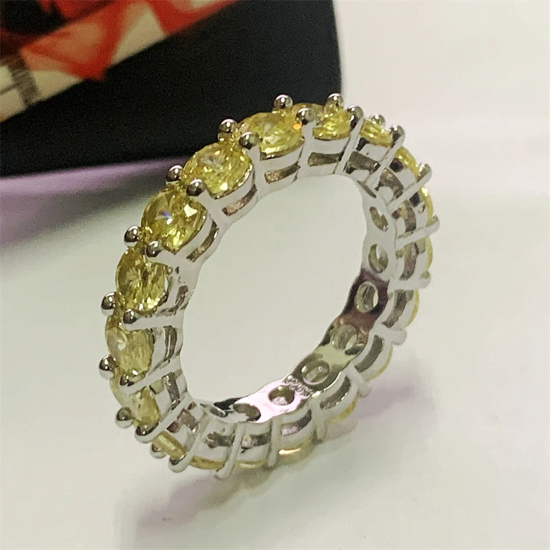 925 Sterling Silver Diamond Ring 💍✨
