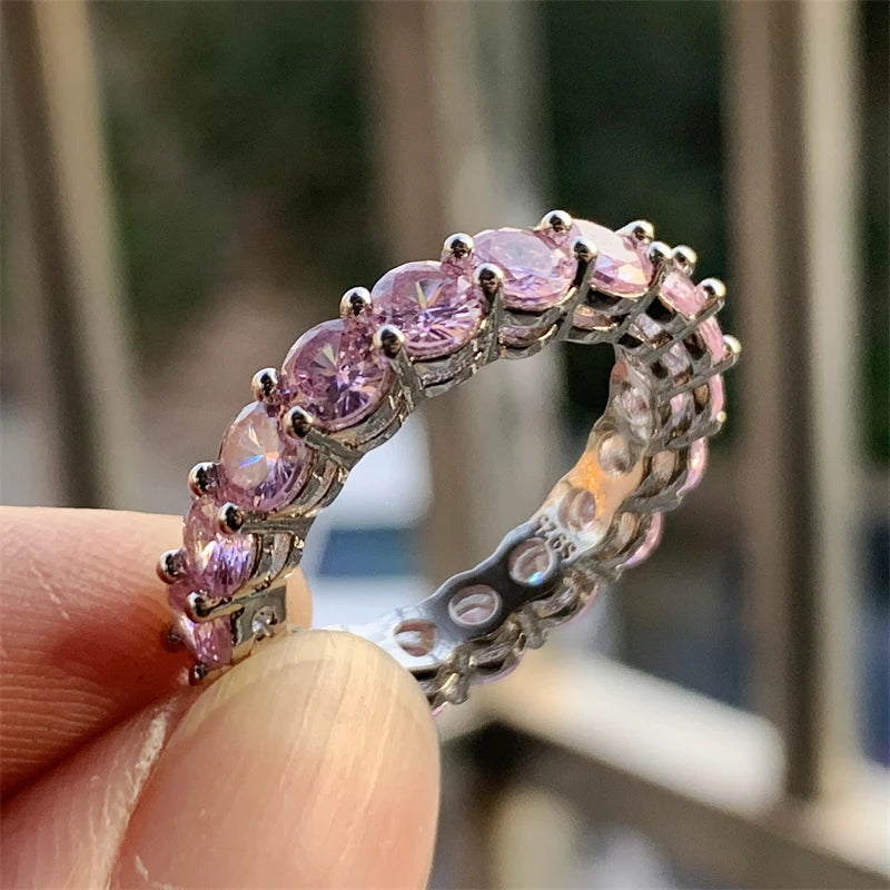 925 Sterling Silver Diamond Ring 💍✨