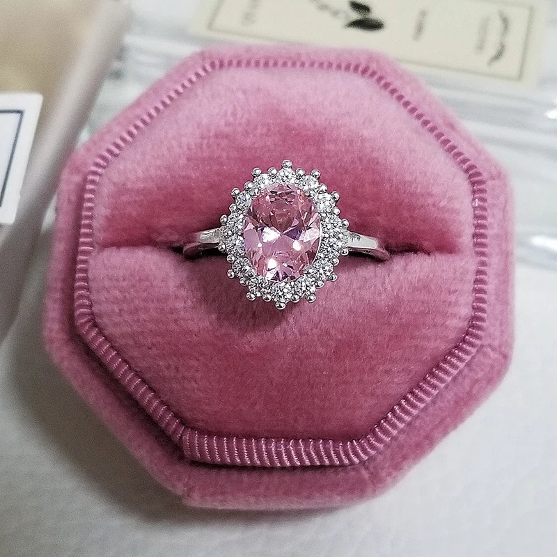 Pink Chunky Rings