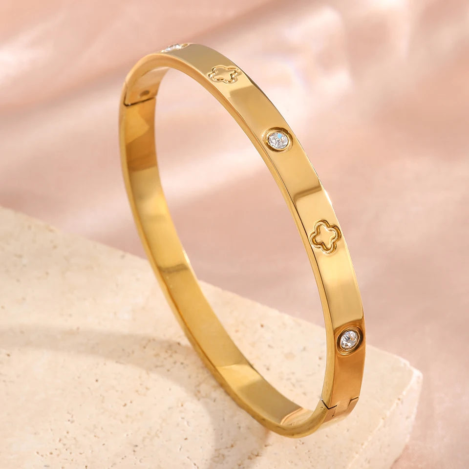 5pcs/set Elegant Luxury Bangle Bracelets