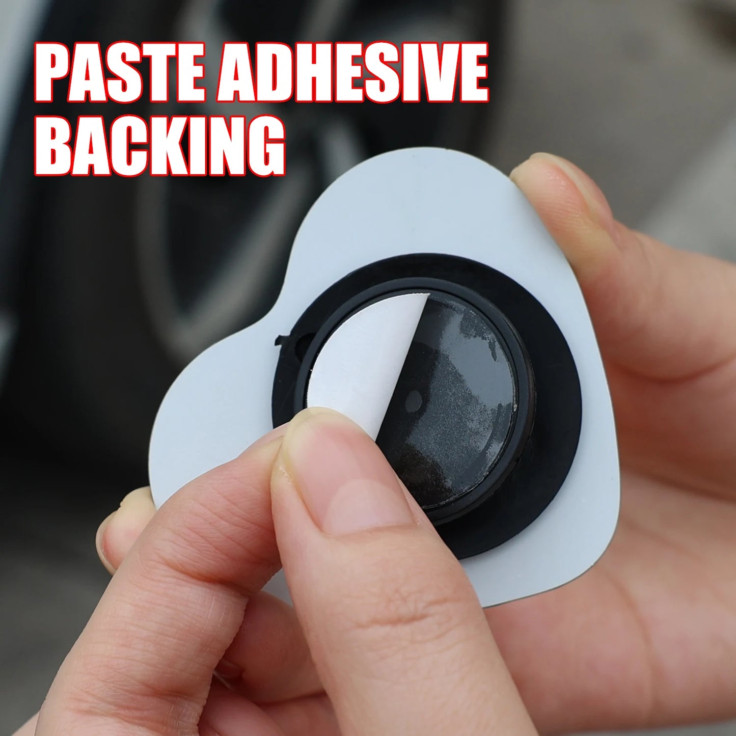 New Adjustable Heart Shaped Blind Spot Mirror