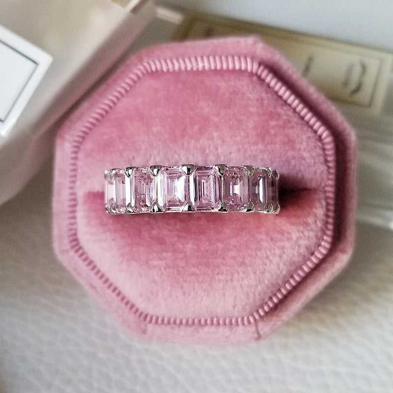 Pink Chunky Rings