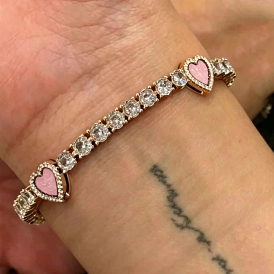 Heart Stainless Steel Bangle🖤