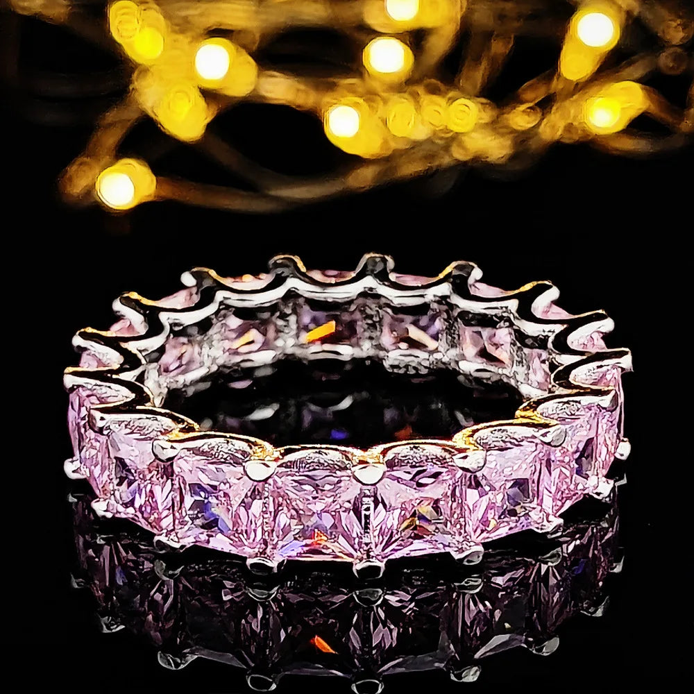 925 Sterling Silver Diamond Ring 💍✨