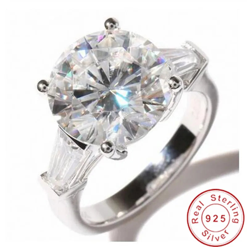 925 Sterling Silver Diamond Ring 💍✨