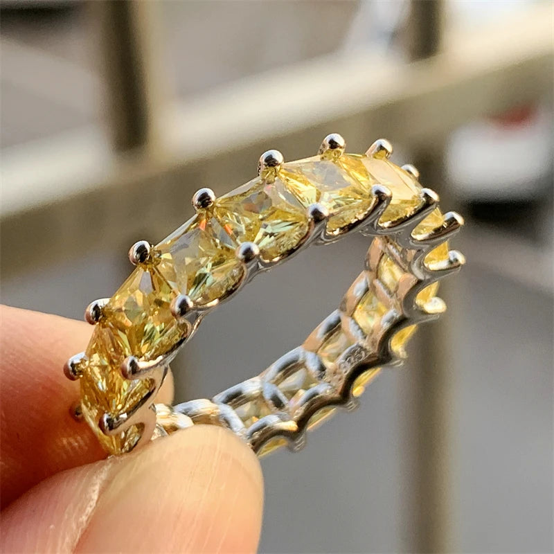 925 Sterling Silver Diamond Ring 💍✨
