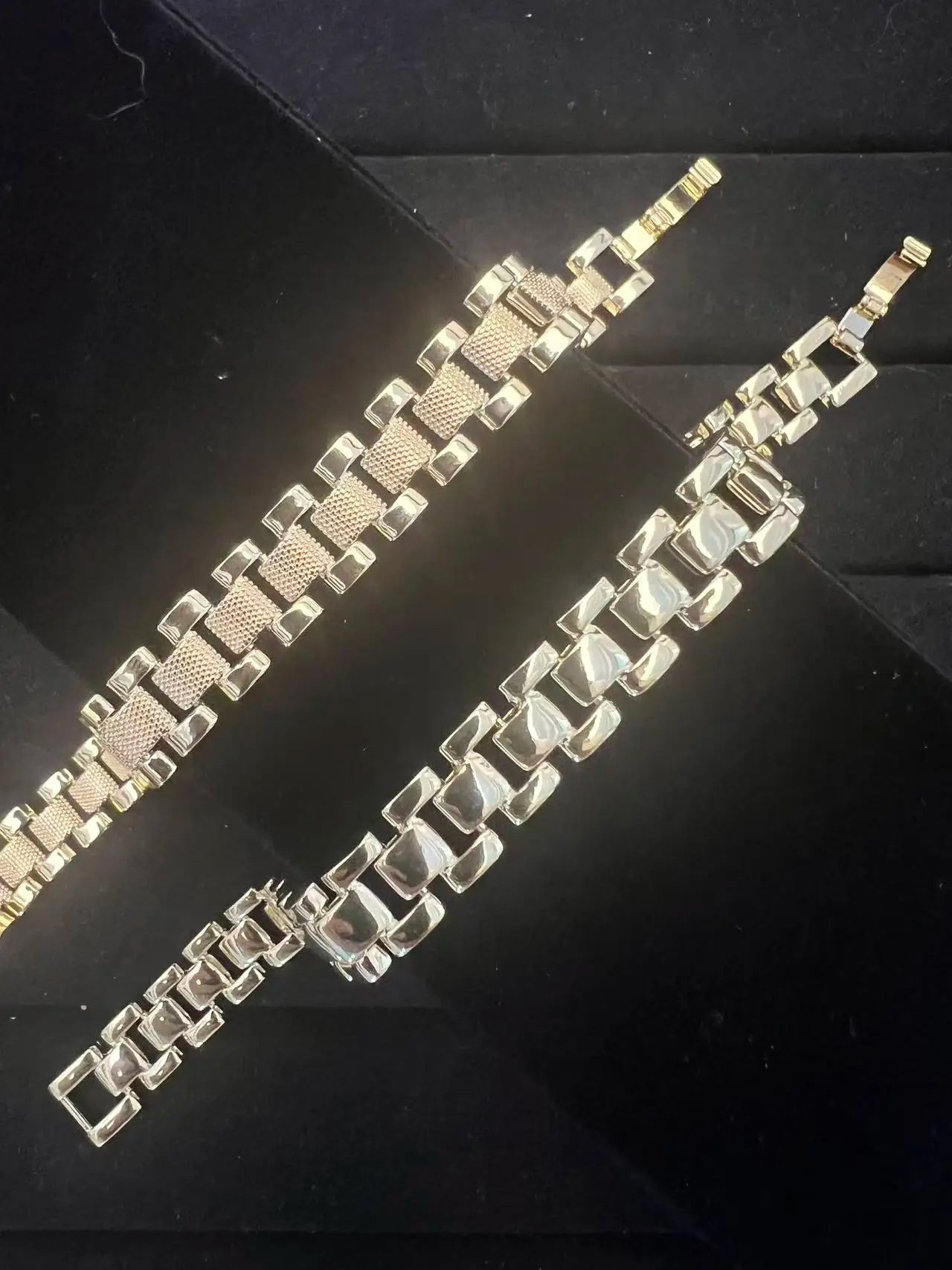 Nugget Gold Plated Bracelet