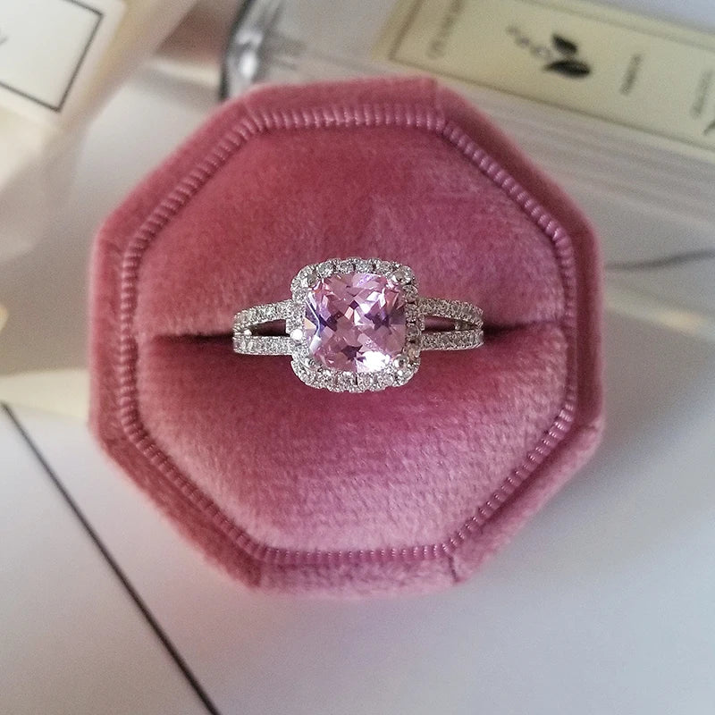 Pink Chunky Rings