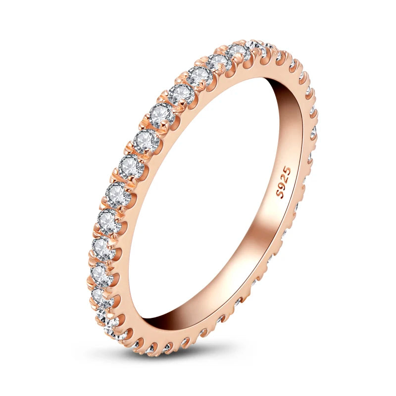 925 Sterling Silver Diamond Ring 💍✨