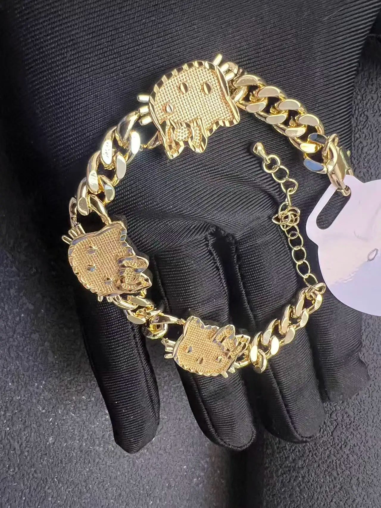 Nugget Gold Plated Bracelet